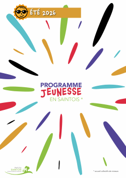 Programme jeunesse hiver 2026