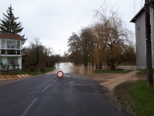 Inondations pays du saintois 19 janvier 2018