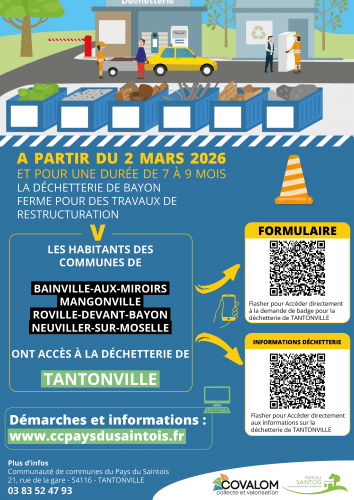 que faire ? fermeture dechetterie bayon