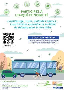 Aidez-nous à améliorer vos déplacements en participant à notre enquête mobilité