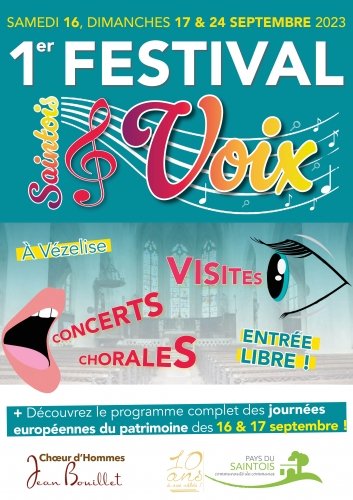 Vézelise vibre au son du festival Saintois & Voix !